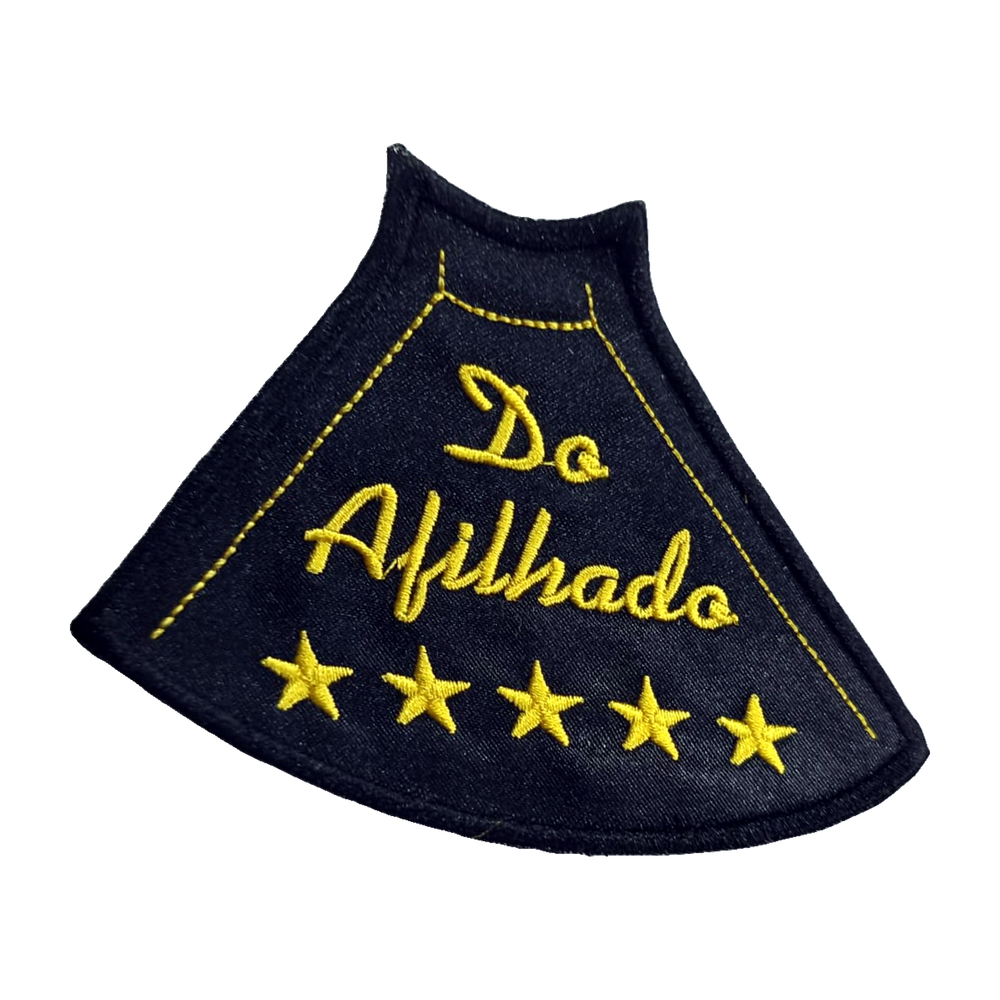Emblema bordado Do Afilhado