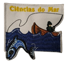 Emblema bordado Ciências do Mar
