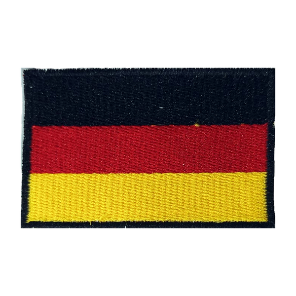 Emblema bordado com a bandeira da Alemanha