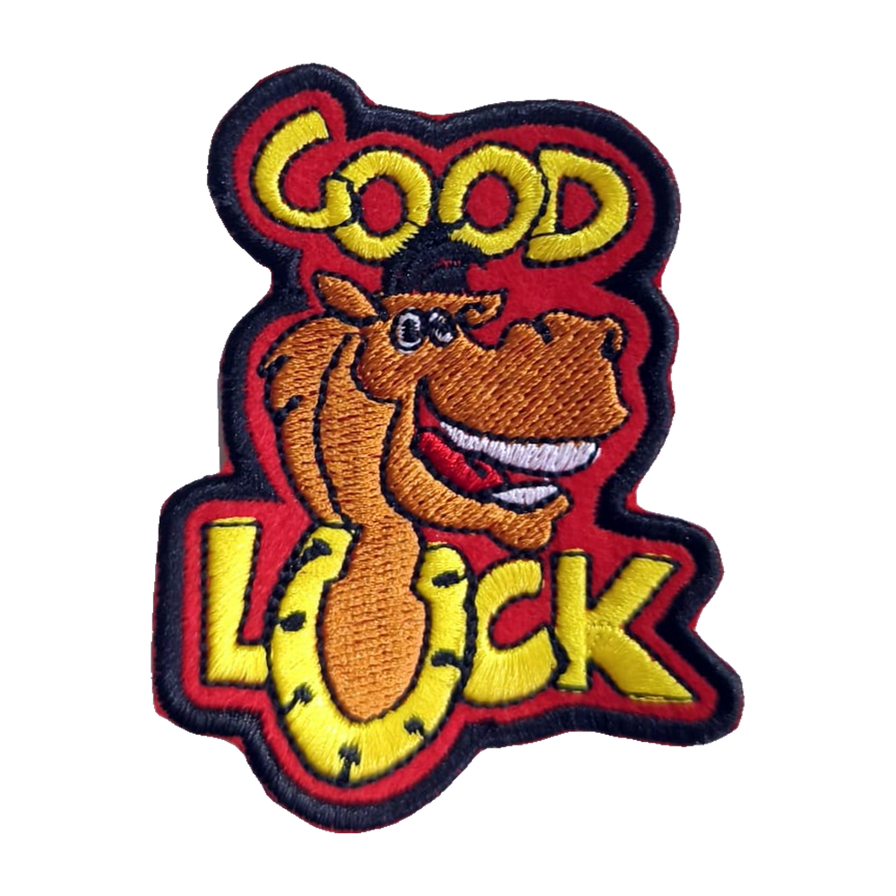 Emblema bordado Good Luck
