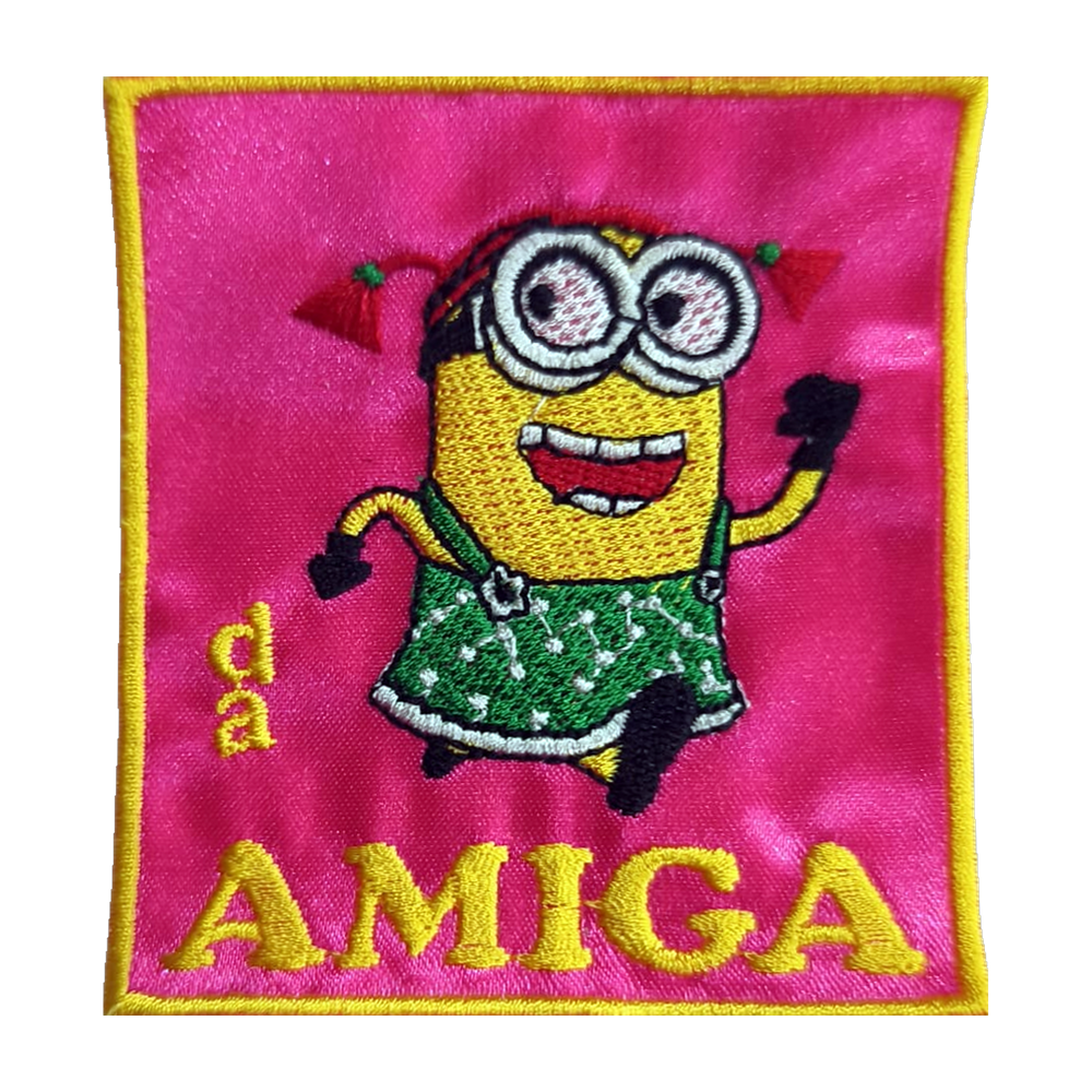 Emblema bordado Da Amiga, Minion