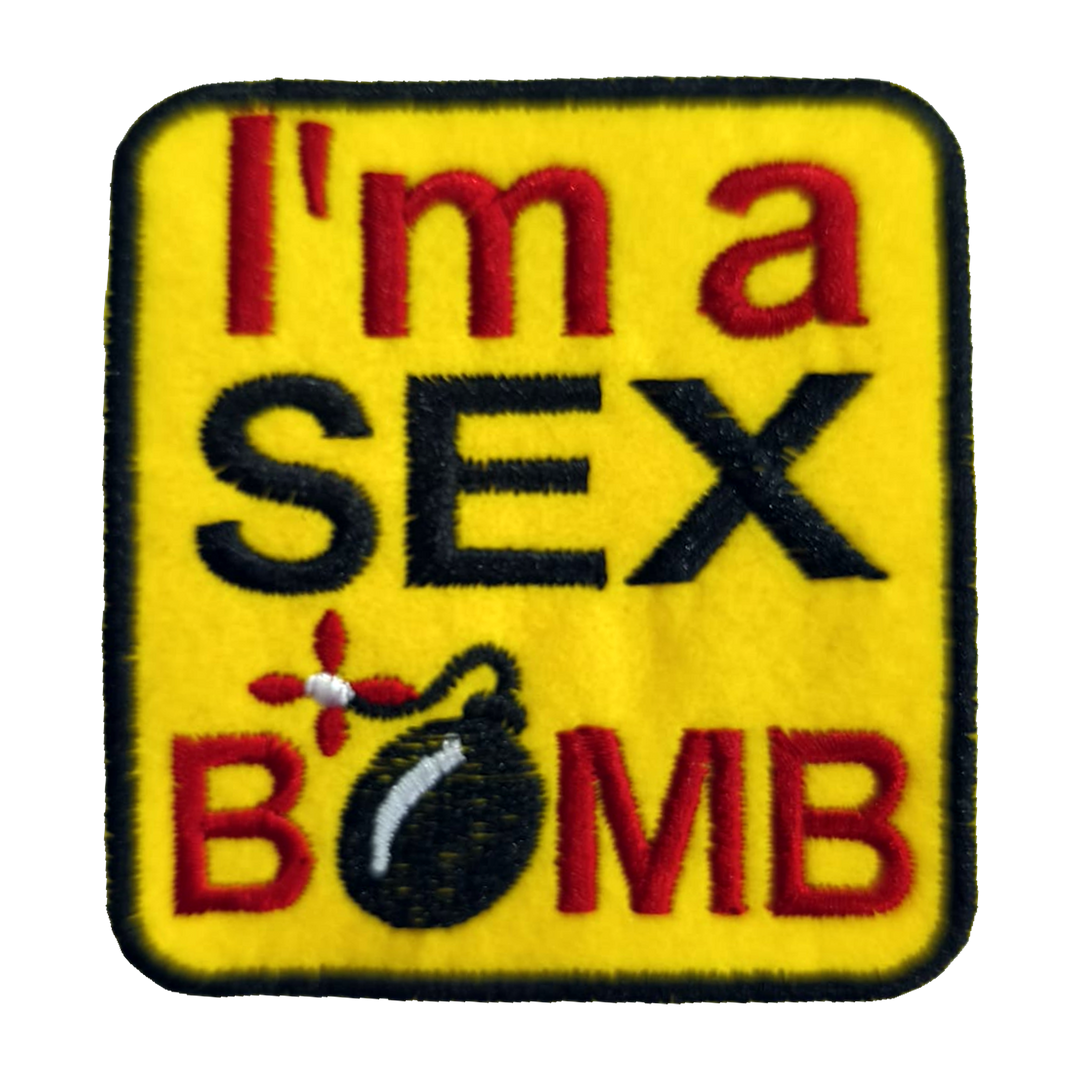 Emblema bordado I'm a Sex Bomb