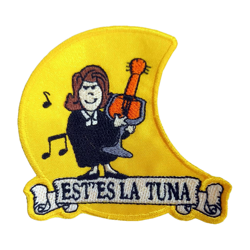 Emblema bordado Est'es la Tuna, Lua
