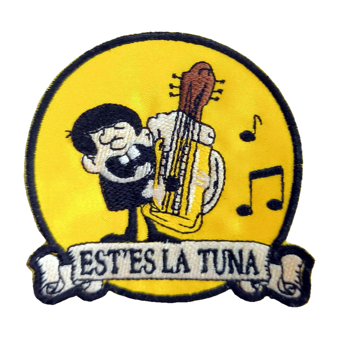 Emblema bordado Est'es la Tuna, Redondo