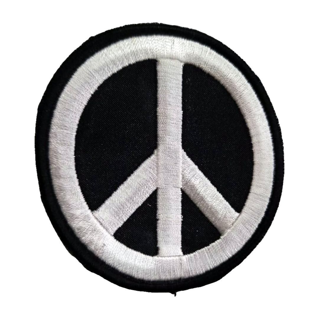 Emblema bordado Símbolo da Paz