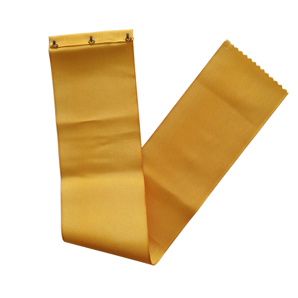 Fita Moiré Amarelo Torrado