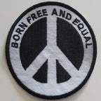 Emblema Born Free and Equal