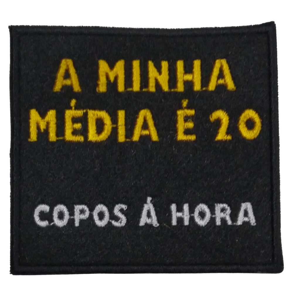 A minha média é 20